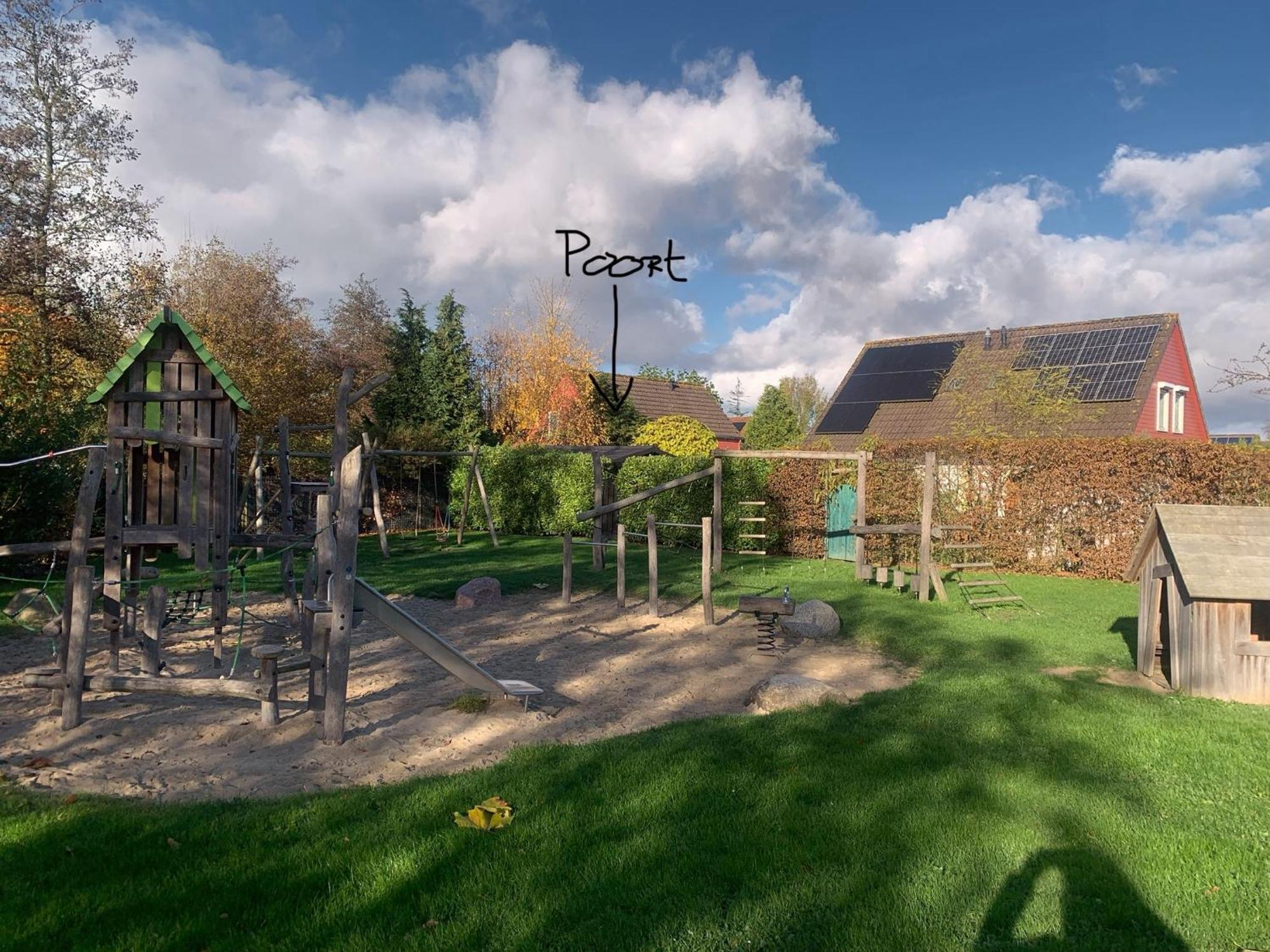 Vakantiehuis Op Villapark Oesterbaai Aan Zee , Met Speeltuin Grenzend Aan De Tuin Вемелдинге Экстерьер фото